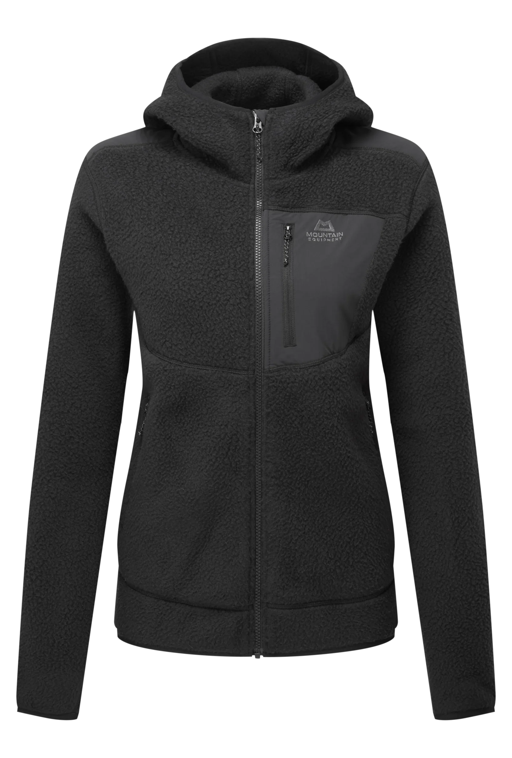 Highpile Hooded Womens Jacket [ME-006923_SAMPLE]